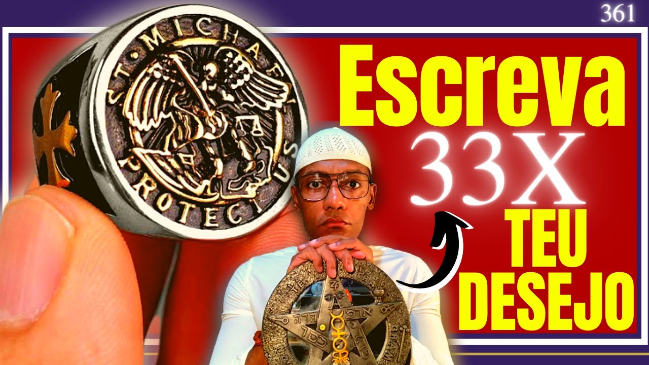 Escreva 33X para MANIFESTAR teu desejo /361