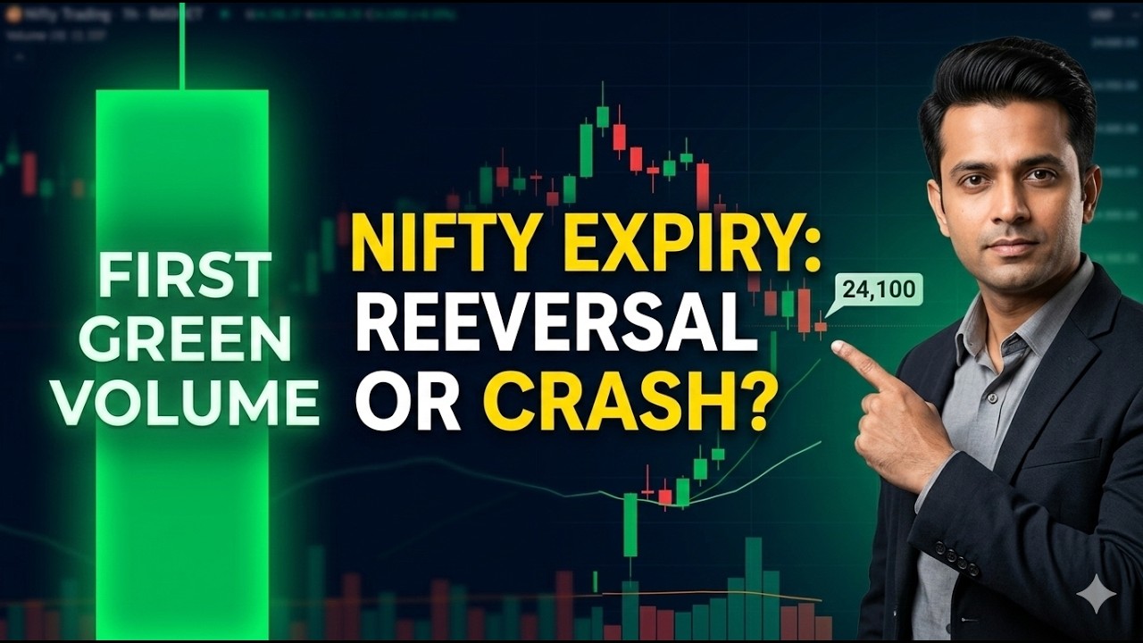 Nifty Expiry Special: 24,100 Support or 23750 / 23,500 Meltdown?
