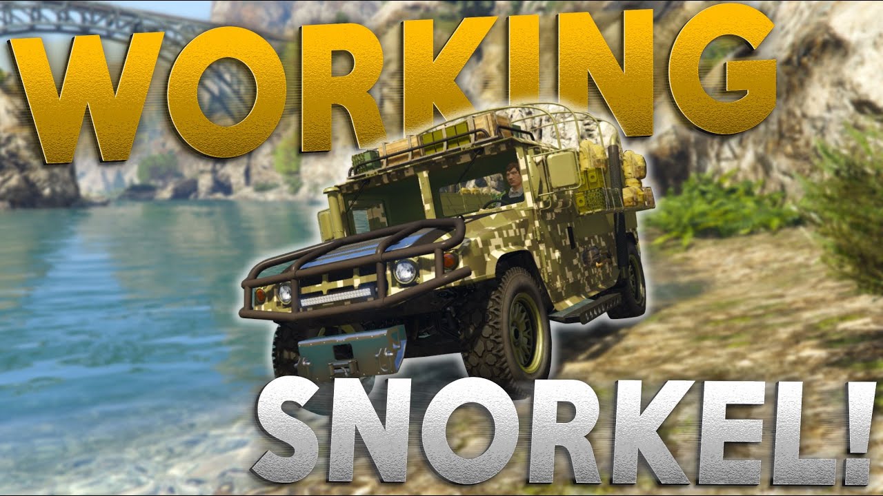 ALL WORKING SNORKELS IN GTA Online!
