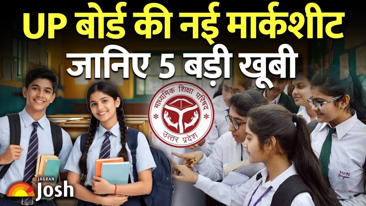 UP Board Marksheet: यूपी बोर्ड की नई मार्कशीट की खूबियाँ जानकर रह जाएंगे दंग! | UP Board Result 2026
