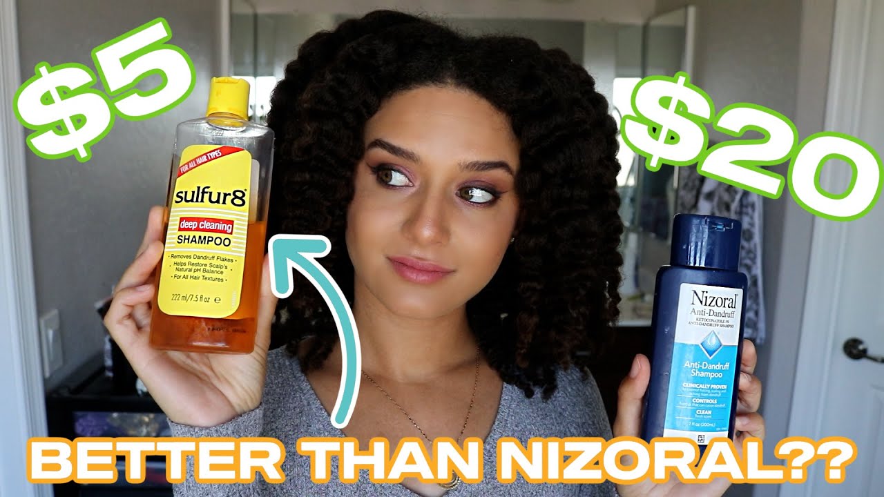 BETTER THAN NIZORAL?? Sulfur 8 Deep Cleaning Shampoo Review! | Type 4 Natural Hair