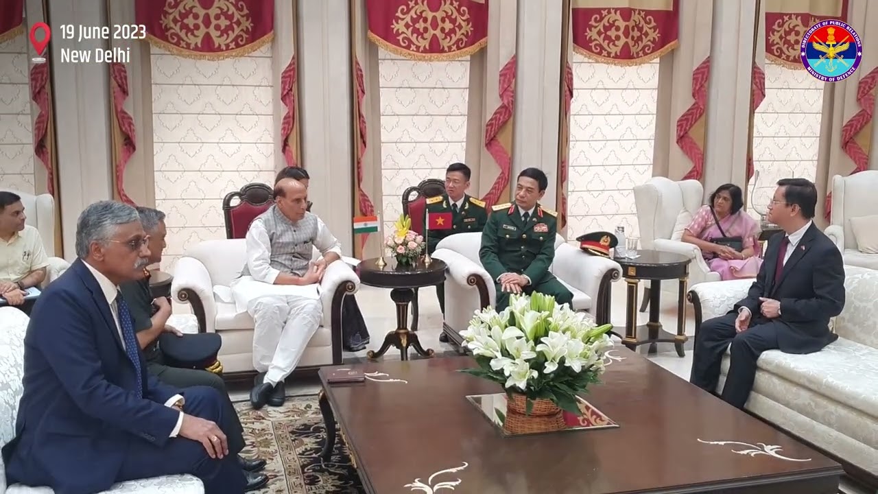 Shri Rajnath Singh, held talks with Minister of National Defence of Vietnam General Phan Van Gang