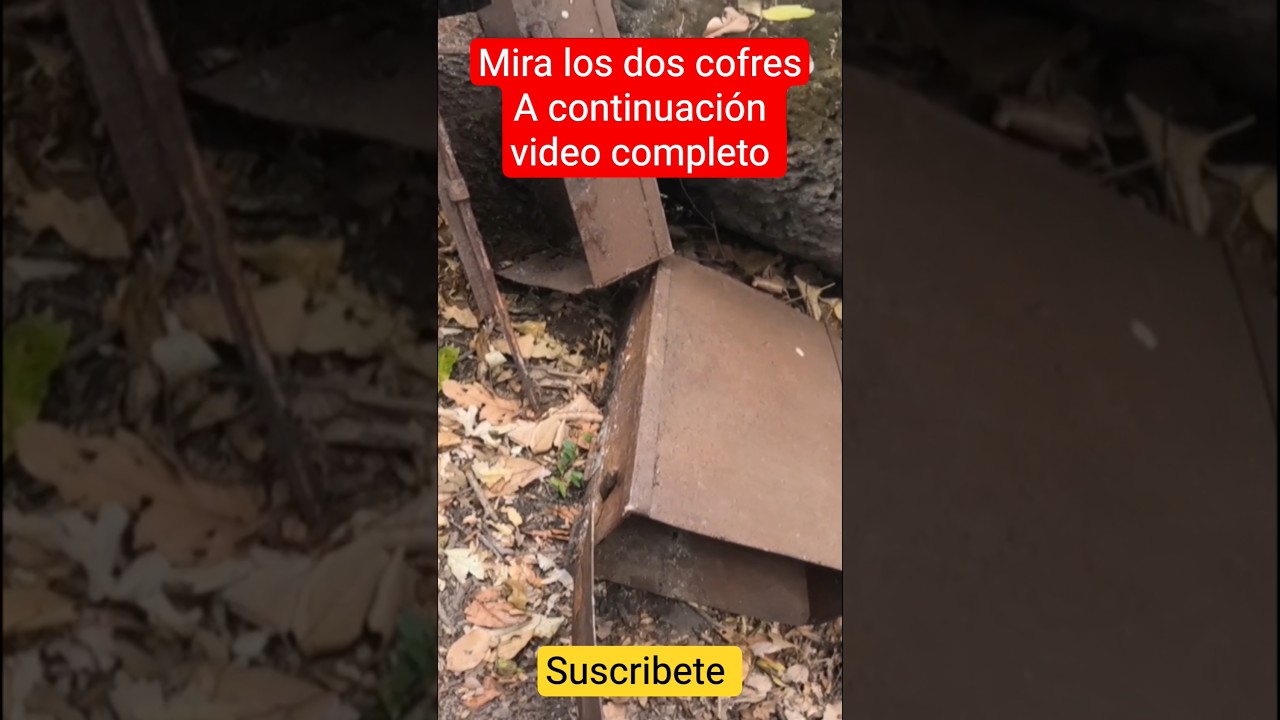 mira los dos cofres 😱 #aventuras #misterio #sorprendete #explore #decteccion