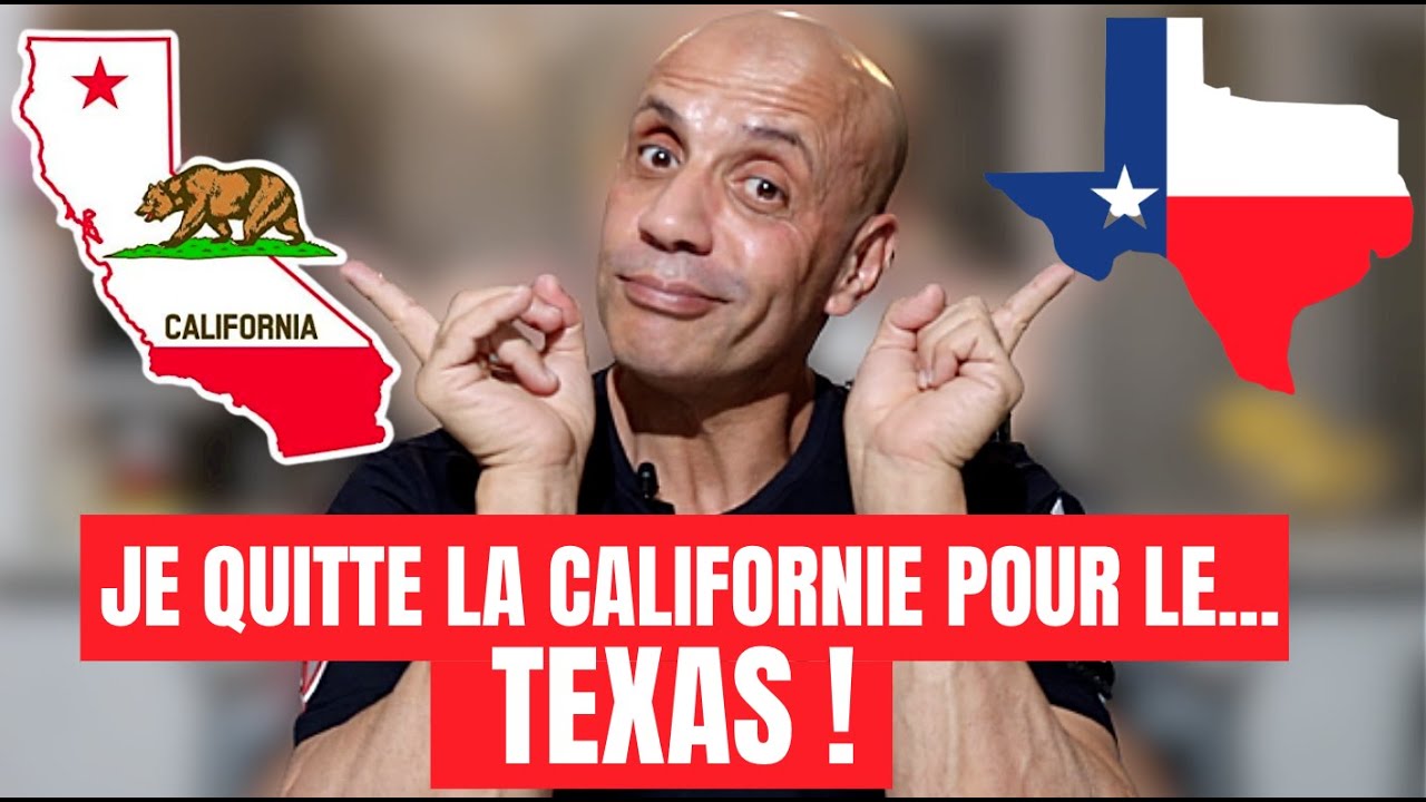 Pourquoi j'ai quitté La Californie 😱pour le TEXAS 🤠 !