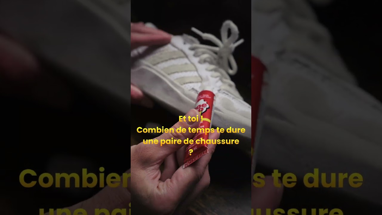 Réparation de chaussure de SKATE avec SHOE GOO