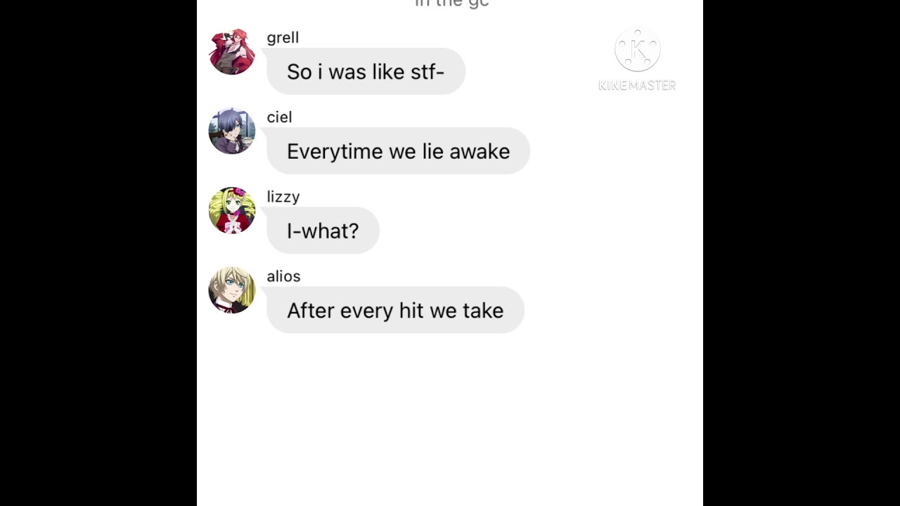 Black butler lyric prank 🤭sebaciel? alociel? Eliciel?