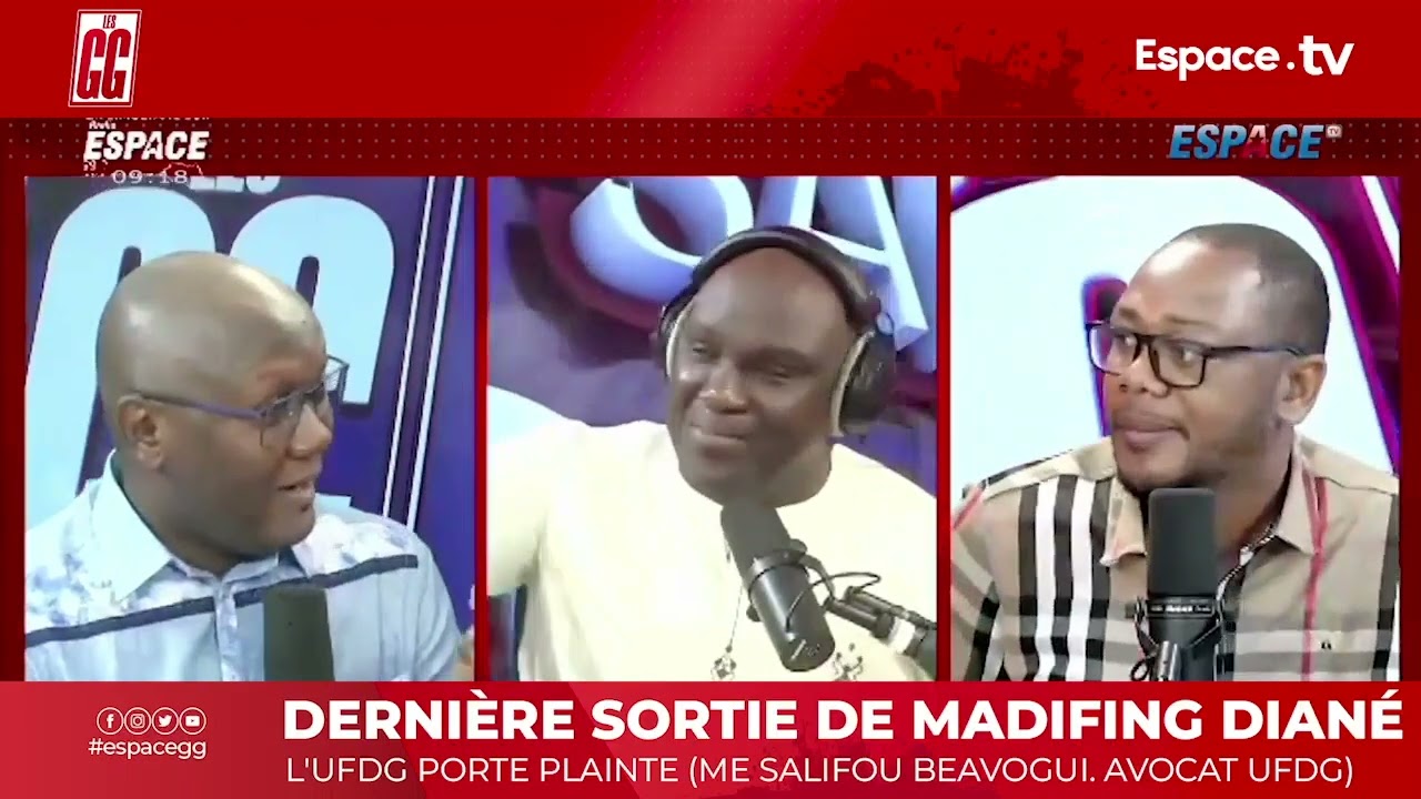 DERNIÈRE SORTIE DE MADIFING DIANÉ L'UFDG PORTE PLAINTE ME SALIFOU BEAVOGUI  AVOCAT UFDG