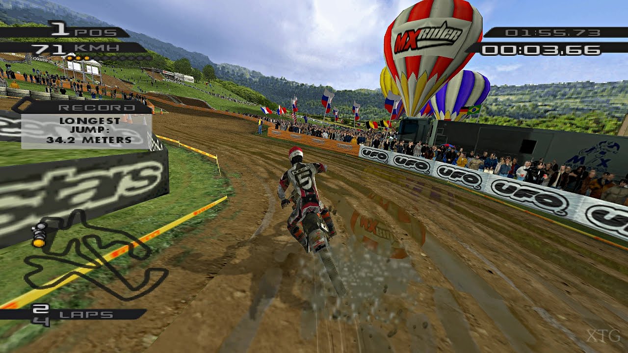 MX Rider PS2 Gameplay HD (PCSX2)