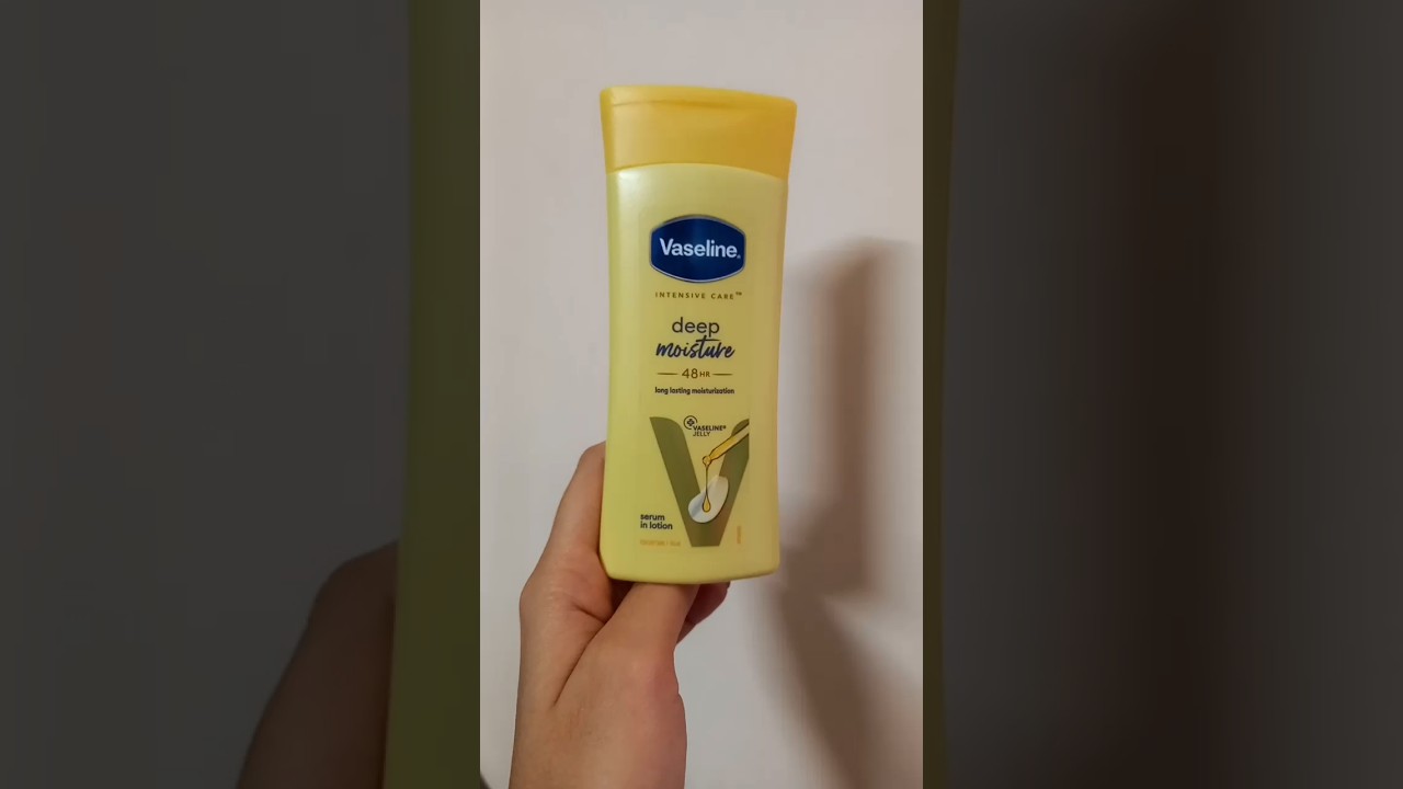 vaseline deep moisture body lotion #bodylotionfordryskin #vaseline