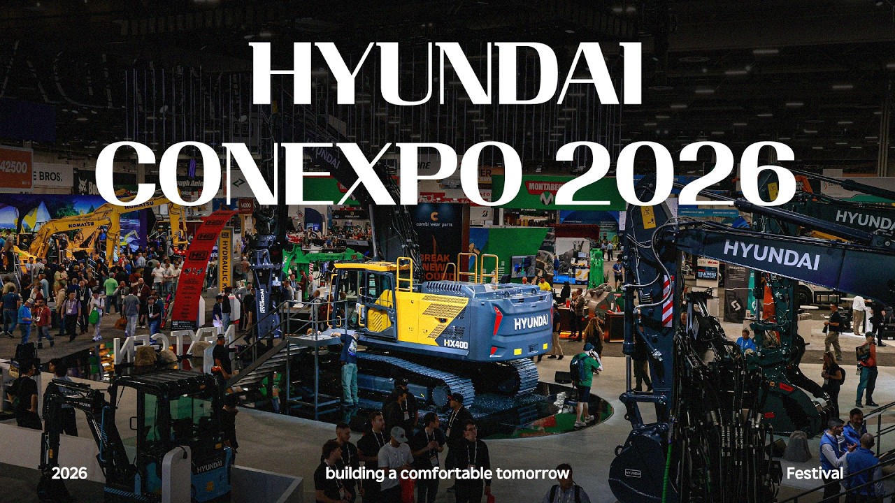 CONEXPO 2026 라스베가스 | HYUNDAI 하이라이트