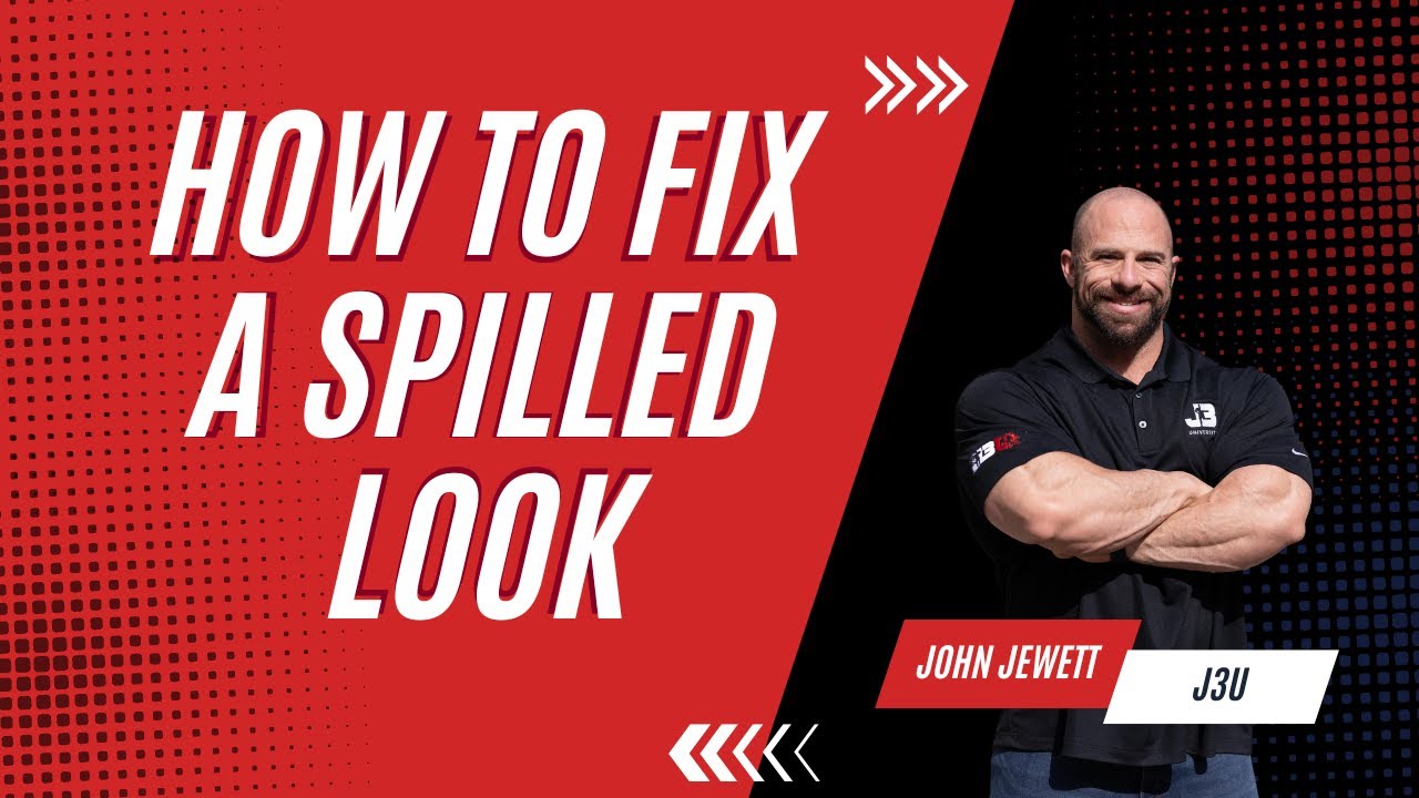 How to Fix Being Spilled Over on Show Day!