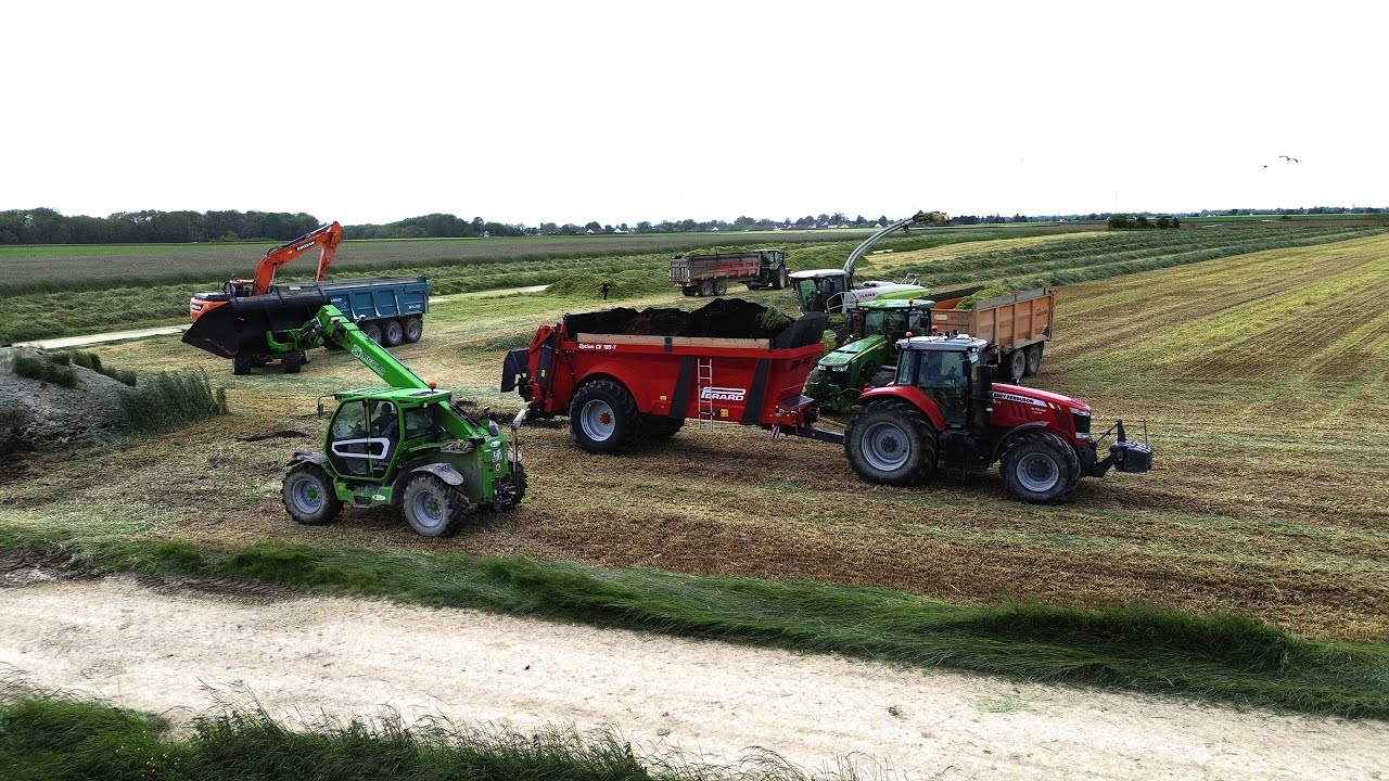 🇫🇷Ensilage XXL de seigle pour une méthanisation auboise🇫🇷Des ensembles monstreux 🤩🚜🦌