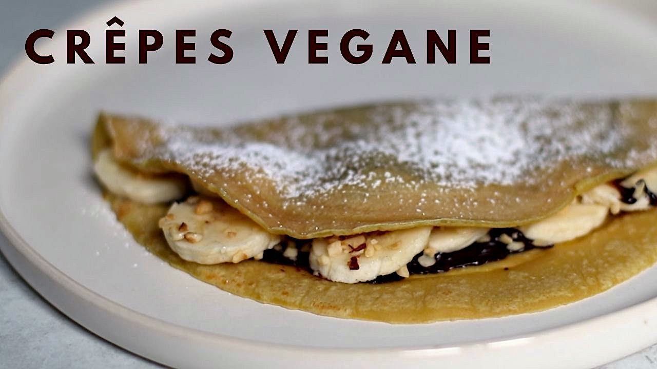 CR&Ecirc;PES VEGANE | La ricetta PERFETTA | Facile, leggera, con pochi ingredienti | SENZA latte e uova