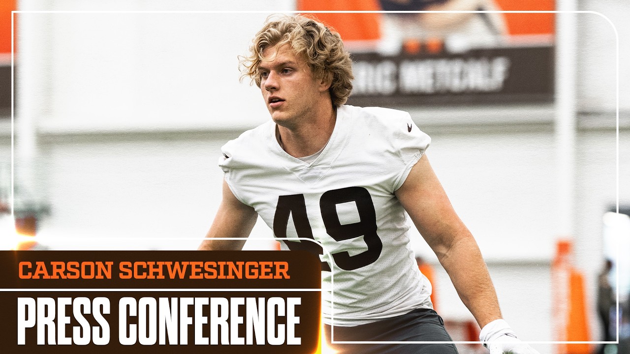 Carson Schwesinger Press Conference | July 31st, 2026