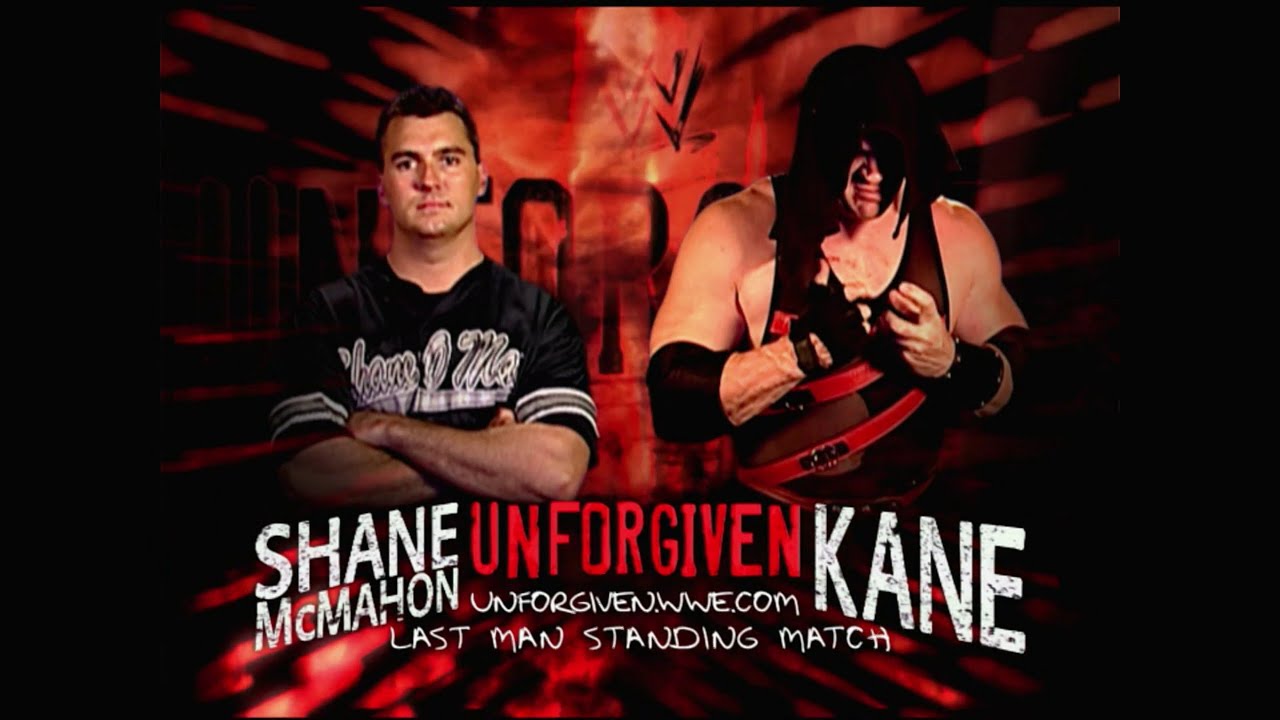 Story of Shane McMahon vs. Kane | Unforgiven 2003