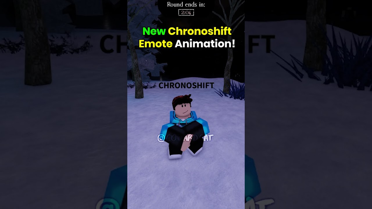 NEW CHRONOSHIFT EMOTE ANIMATION!  | Forsaken