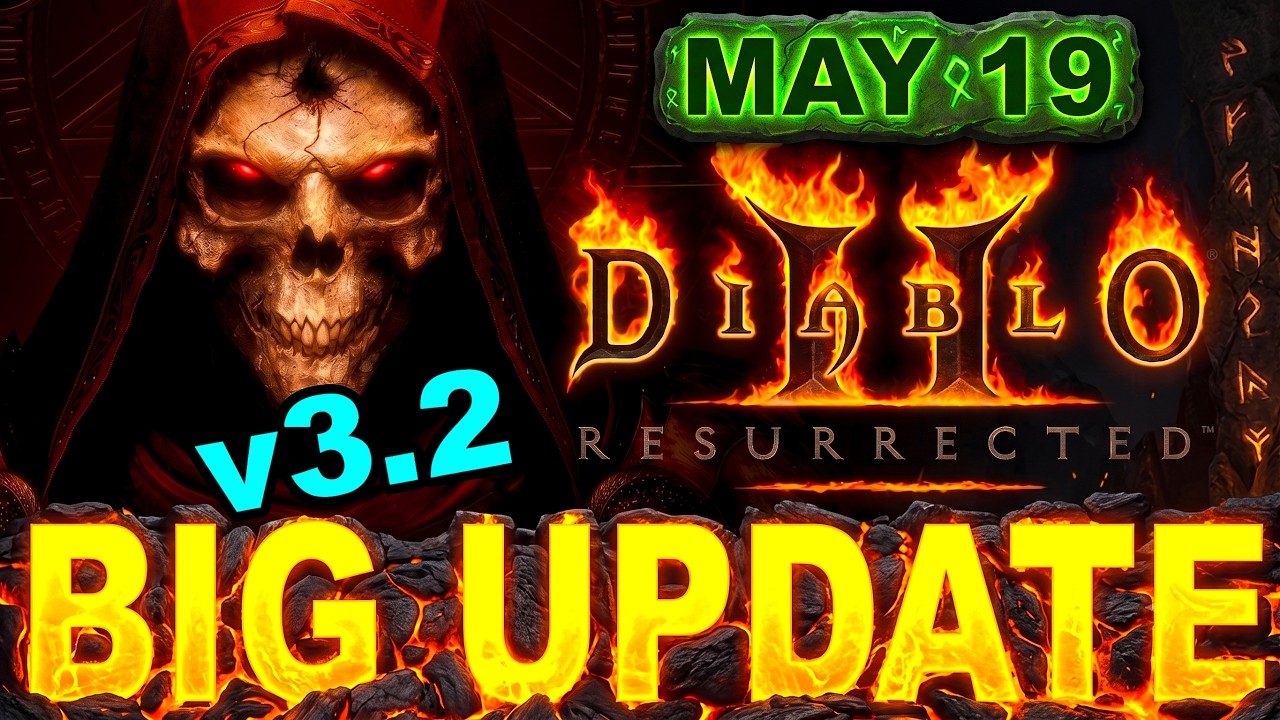 Diablo 2 UPDATE D2R Patch 3.2 Is Changing EVERYTHING in Ladder Season 14