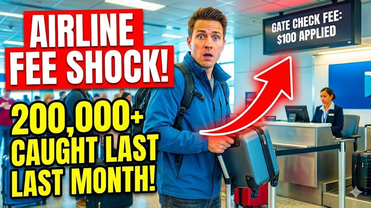 Why 200,000 Travelers Paid a Gate Check Fine Last Month Don't Be Next