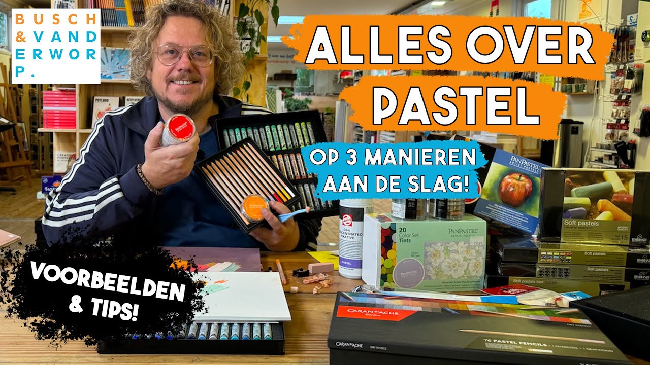 ALLES OVER PASTEL - Pastelkrijt, PanPastel, Pastelpotlood [tips en tutorial]