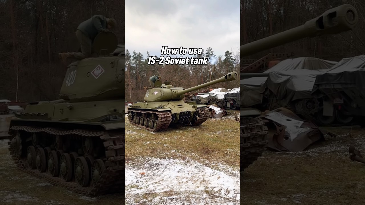 How to use an SOVIET IS-2 💨