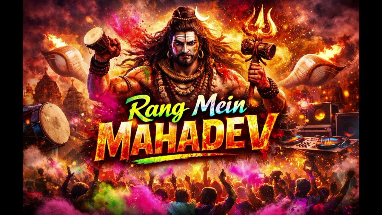 Rang Mein Mahadev | Holi Special Mahadev Song 2026 | Har Har Mahadev DJ Remix 🔱🔥