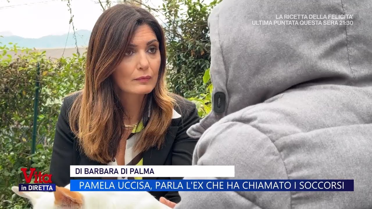 Femminicidio di Pamela, parla l'ex fidanzato che ha chiamato la polizia - Vita in diretta 16/10/2025