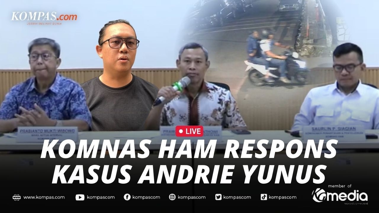 BREAKING NEWS - Bentuk Tim Khusus, Komnas HAM Kecam Penyiraman Air Keras Andrie Yunus