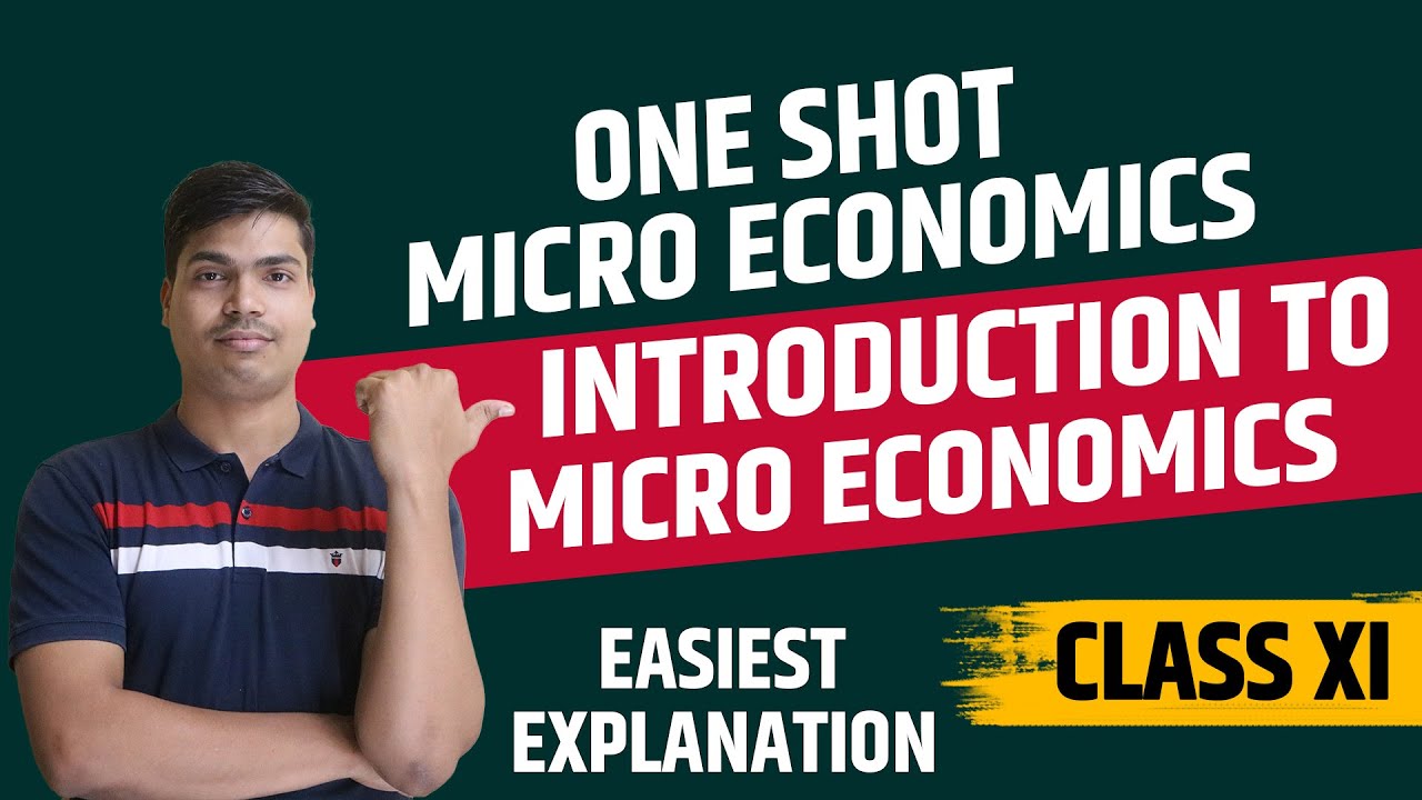 Introduction to Micro economics | ONE SHOT | Micro economics | Easiest explanation | PPC