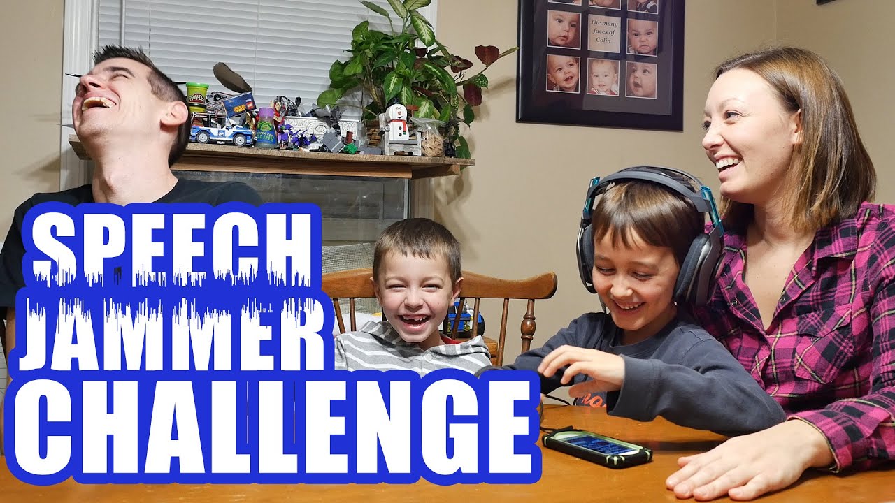 SPEECH JAMMER CHALLENGE - KIDS VS PARENTS