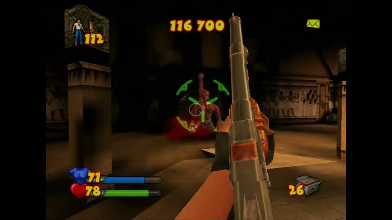 12「Ankh Pool」Serious Sam Encounter Collection - real OG XBOX - RetroTink4k