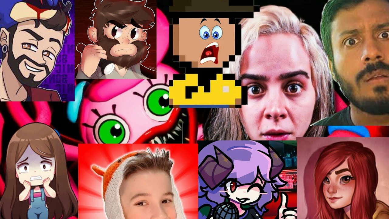 Reação dos YouTubers quando a MOMMY LONG LEGS morre (Poppy Playtime 2)