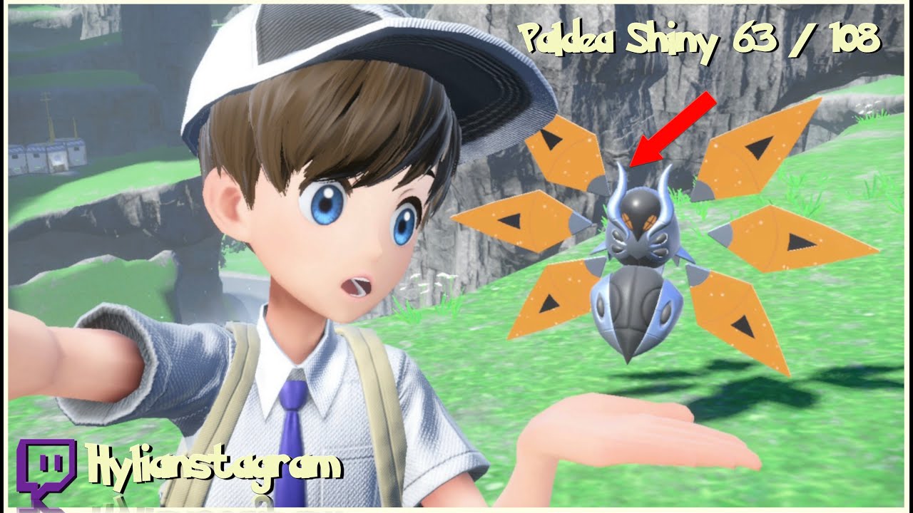 SHINY IRON MOTH - The Hardest Shiny Paradox Pokemon To Notice- Paldea Shiny-Living Dex 63/108