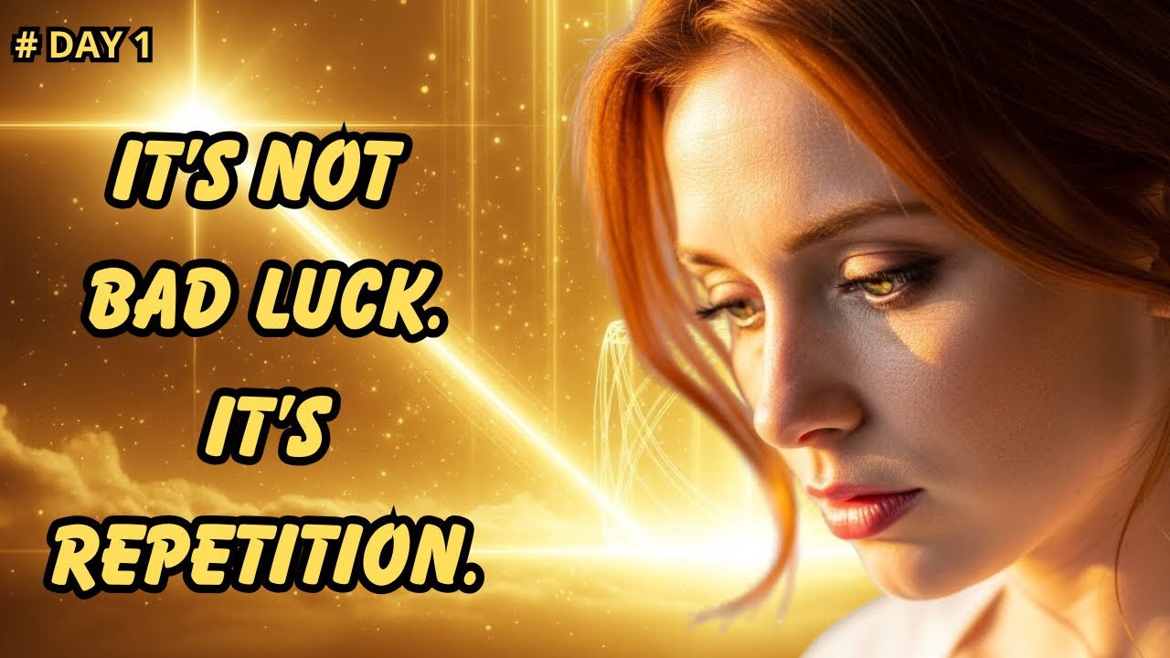 YOU ARE NOT STUCK — YOU ARE REPEATING A PATTERN YOU DON’T SEE