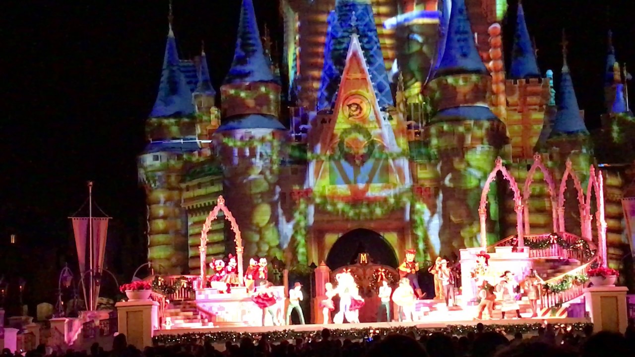 Magic Kingdom - Mickey's Most Merriest Celebration 2016 (Video #1)