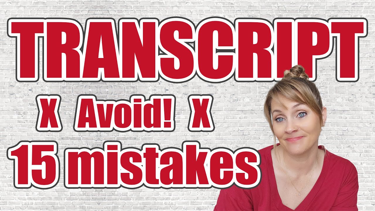 High School Transcript Tips You Need To Know!