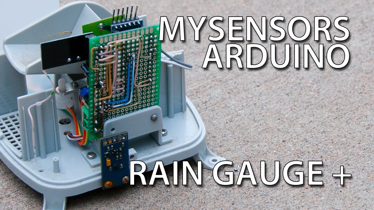 Arduino Rain Gauge with MySensors