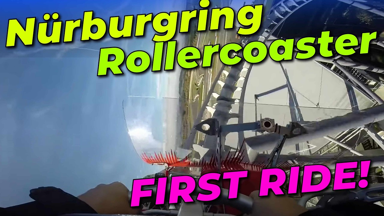 Nürburgring Rollercoaster first ride! My RingºRacer experience, BEFORE IT CLOSED!