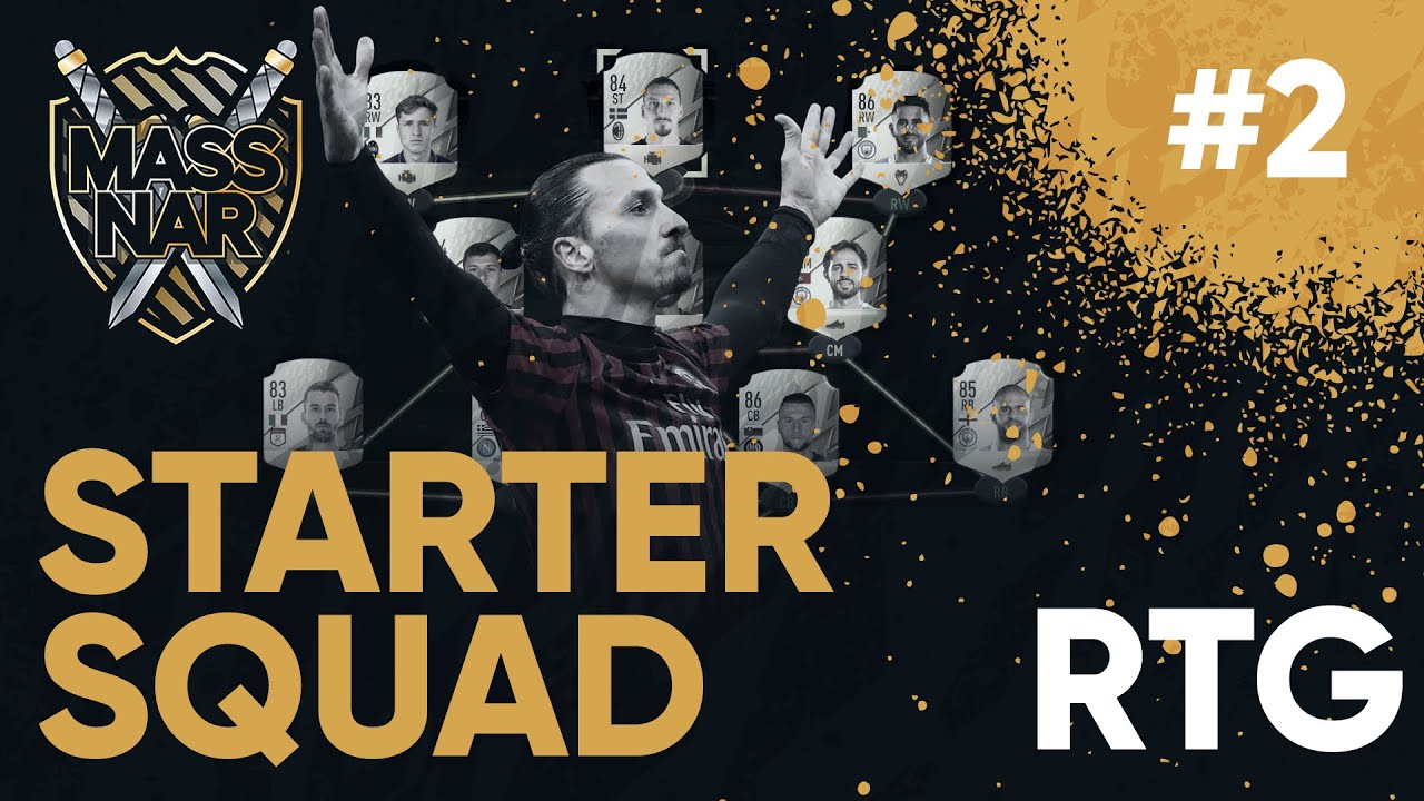 MY INSANE STARTER SQUAD - #FIFA22 RTG Ultimate Team #2