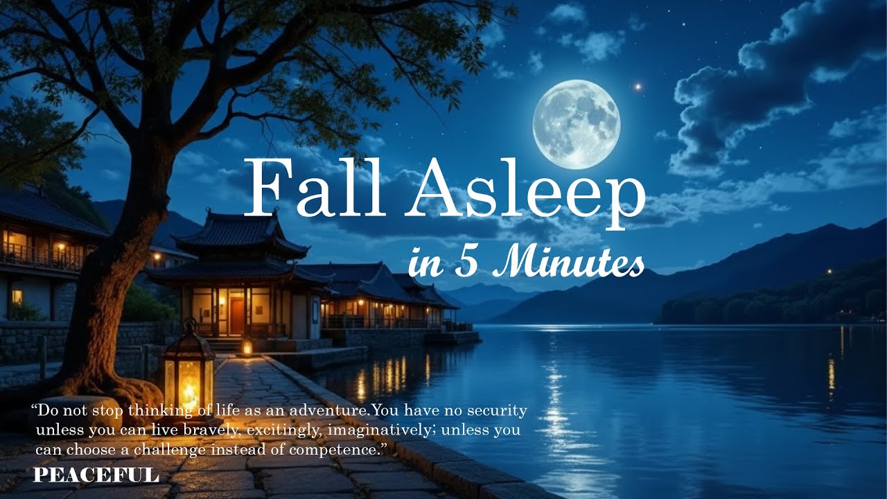 Gentle Piano for Anxiety & Stress Relief,stop overthinking, relaxing music& nature sounds for sleep🌿