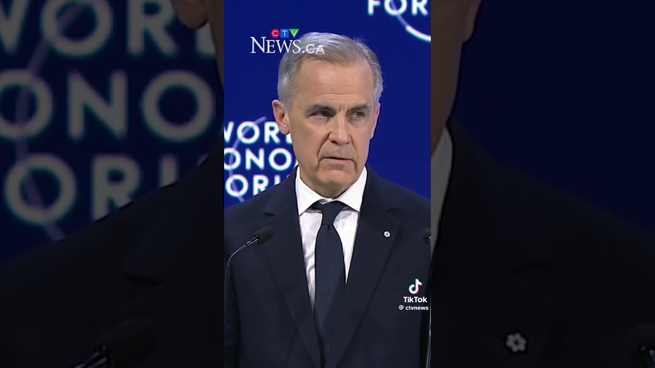 The old world order is dead.. Welcome to the new world Ruled by the strong..Canada leader Carney