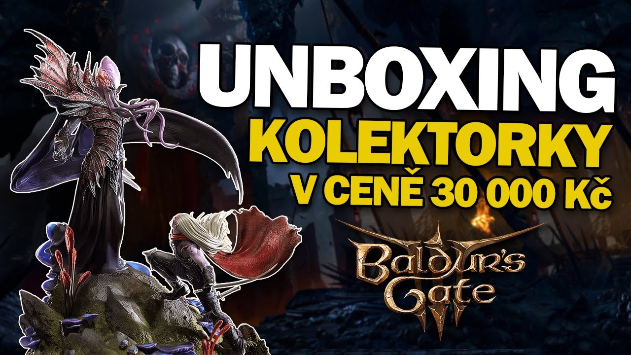 Kolektorka Baldur´s Gate 3 za 30 000Kč?! Stoji opravdu za to? | UNBOXING