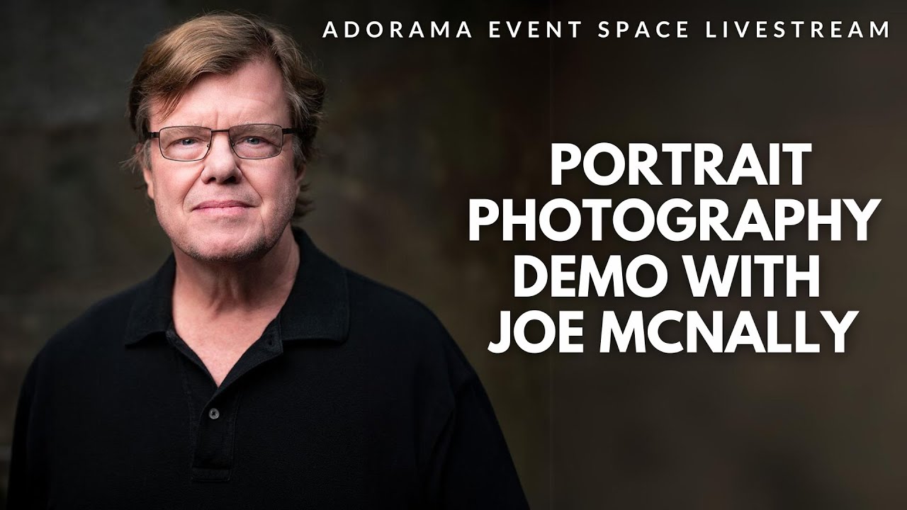Sports Photography Demo with Joe McNally | Adorama Event Space Livestream