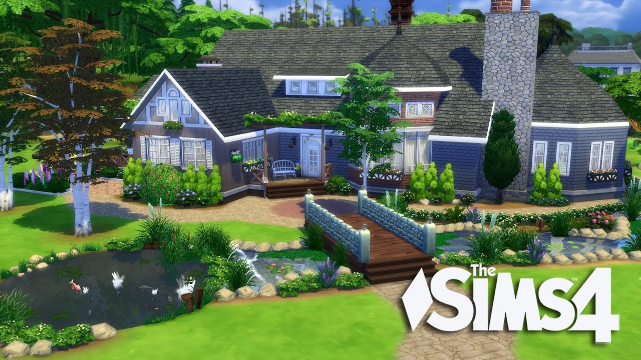 The Sims 4 - StoryBrook Mannor (House Build)