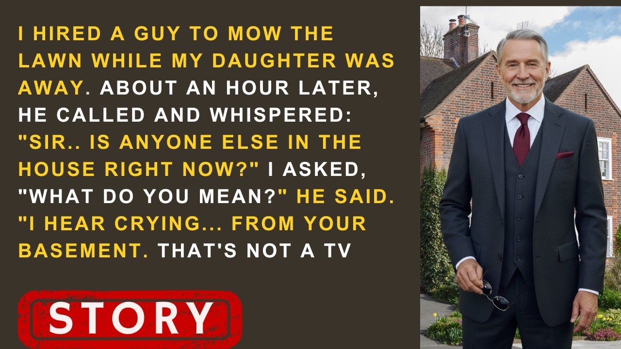 “I Hear Crying In Your Basement.” The Lawn Guy Said—But My Daughter Wasn’t Home