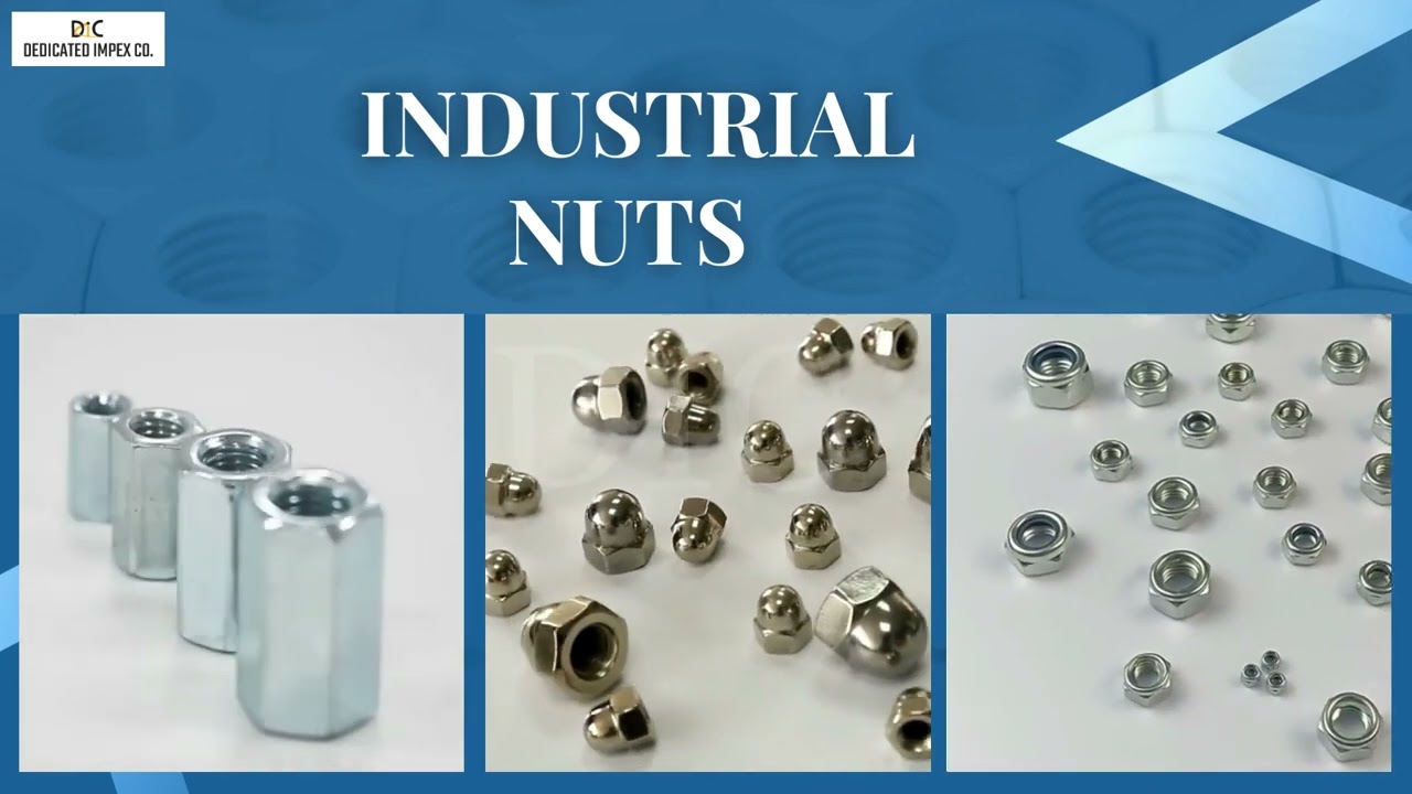 Industrial Fasteners Exporter  | DIC | Dedicated Impex Co.