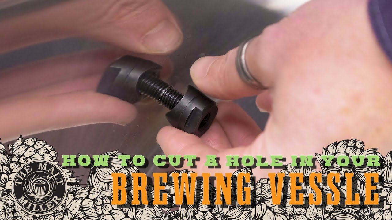 Солодовый мельник | Как прорезать отверстия в емкостях для пивоварения из нержавеющей стали