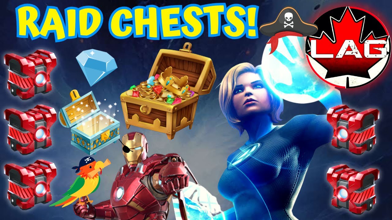 Лучший чемпион рейдов в игре? 1 на 1, здоровье 200 млн., босс-невидимка против Ironman! 6 сундуко...