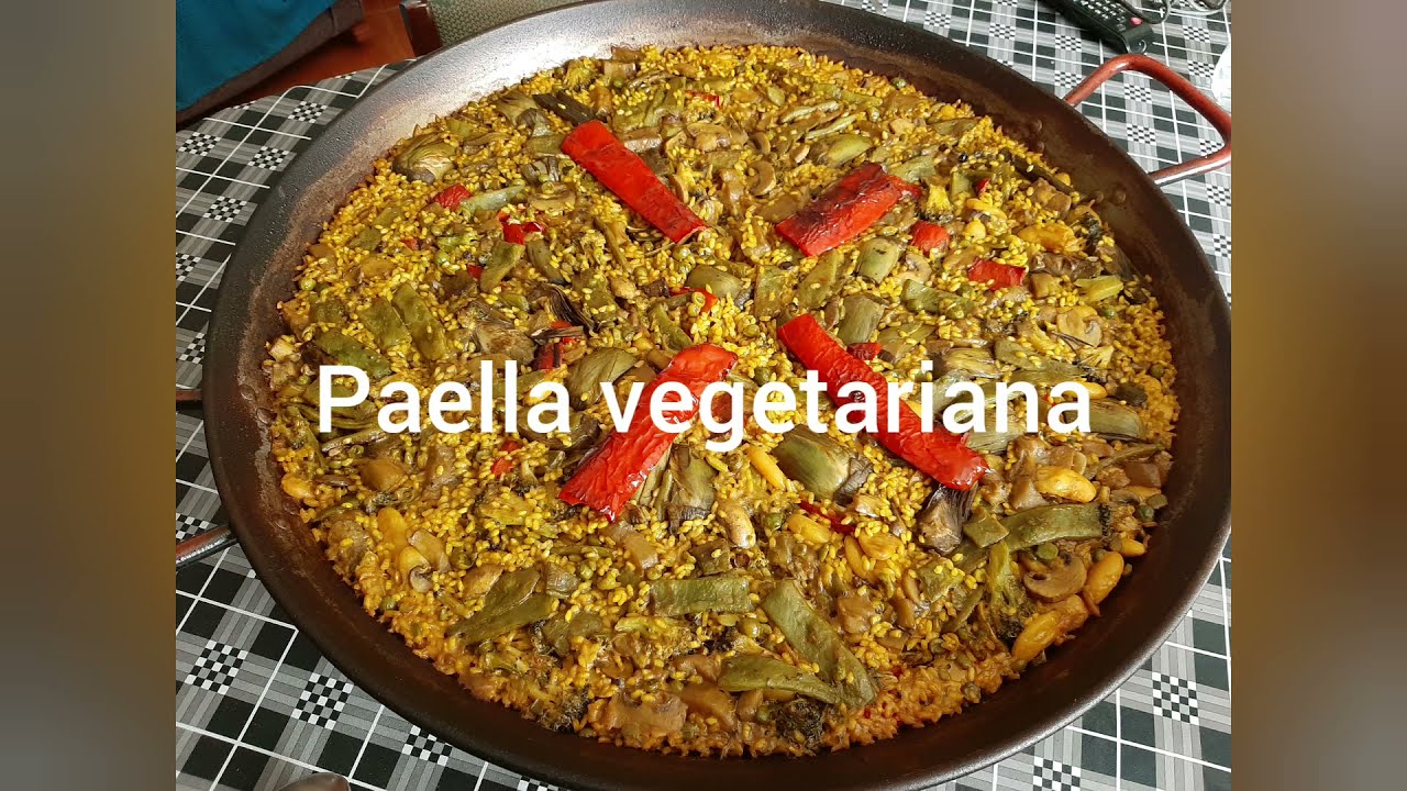 Paella vegetariana