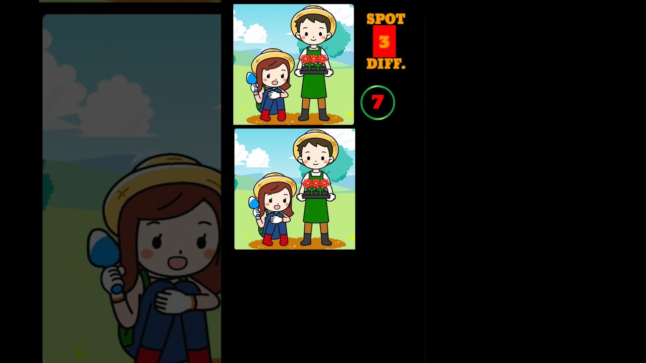 Spot 3 Differences #riddlehunt