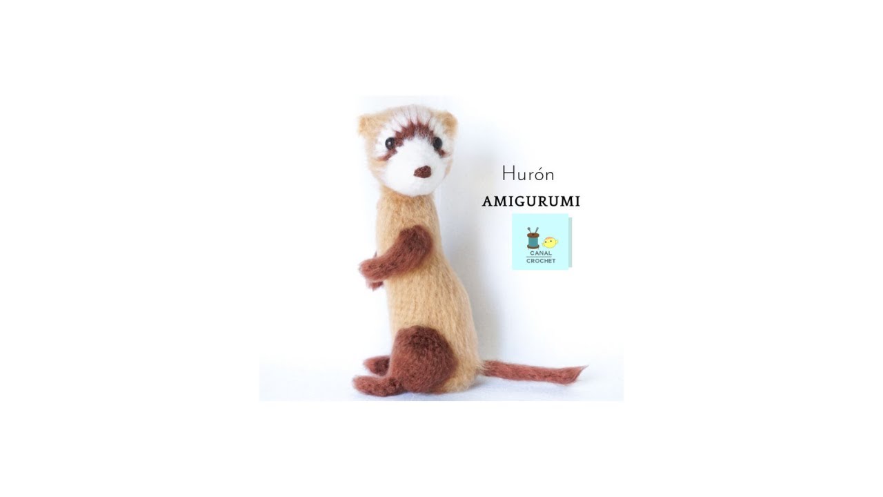 Hurón amigurumi tutorial